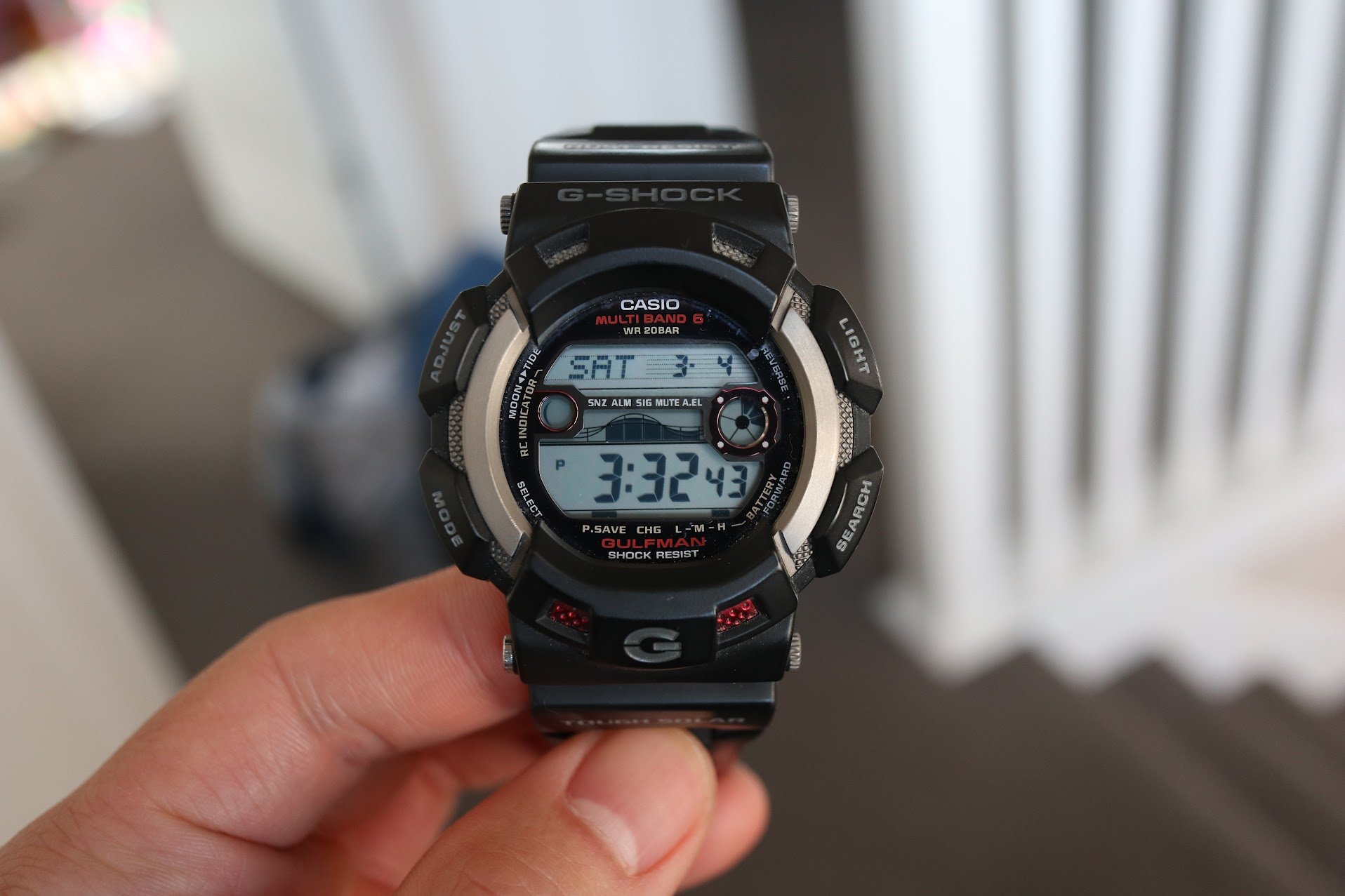 135 USD] [FS] Casio G-Shock Gulfman GW-9110 Tough Solar | WatchCharts