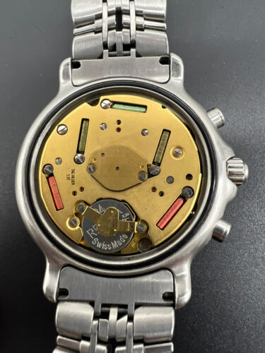 TAG HEUER 6000シリーズ CH1111-0 プロフェショナル MINT* TAG HEUER 6000 Professional CH1111-0 Blue Chronograph