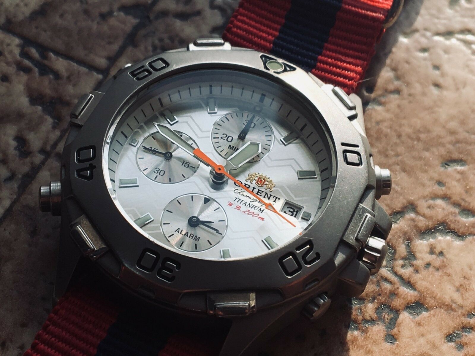 Orient Titanium Rare Watch. TA0K-C00 | WatchCharts Marketplace