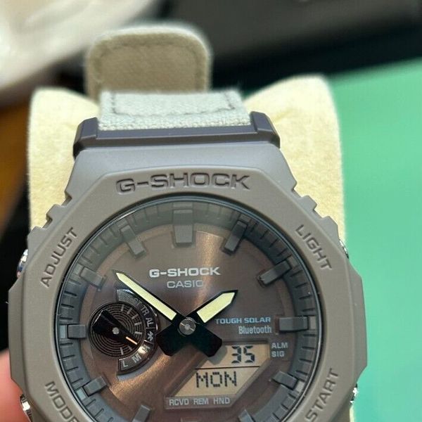 Casio G-Shock GAB2100CT-5A Textile Truecotton Analog Digital NEW ...