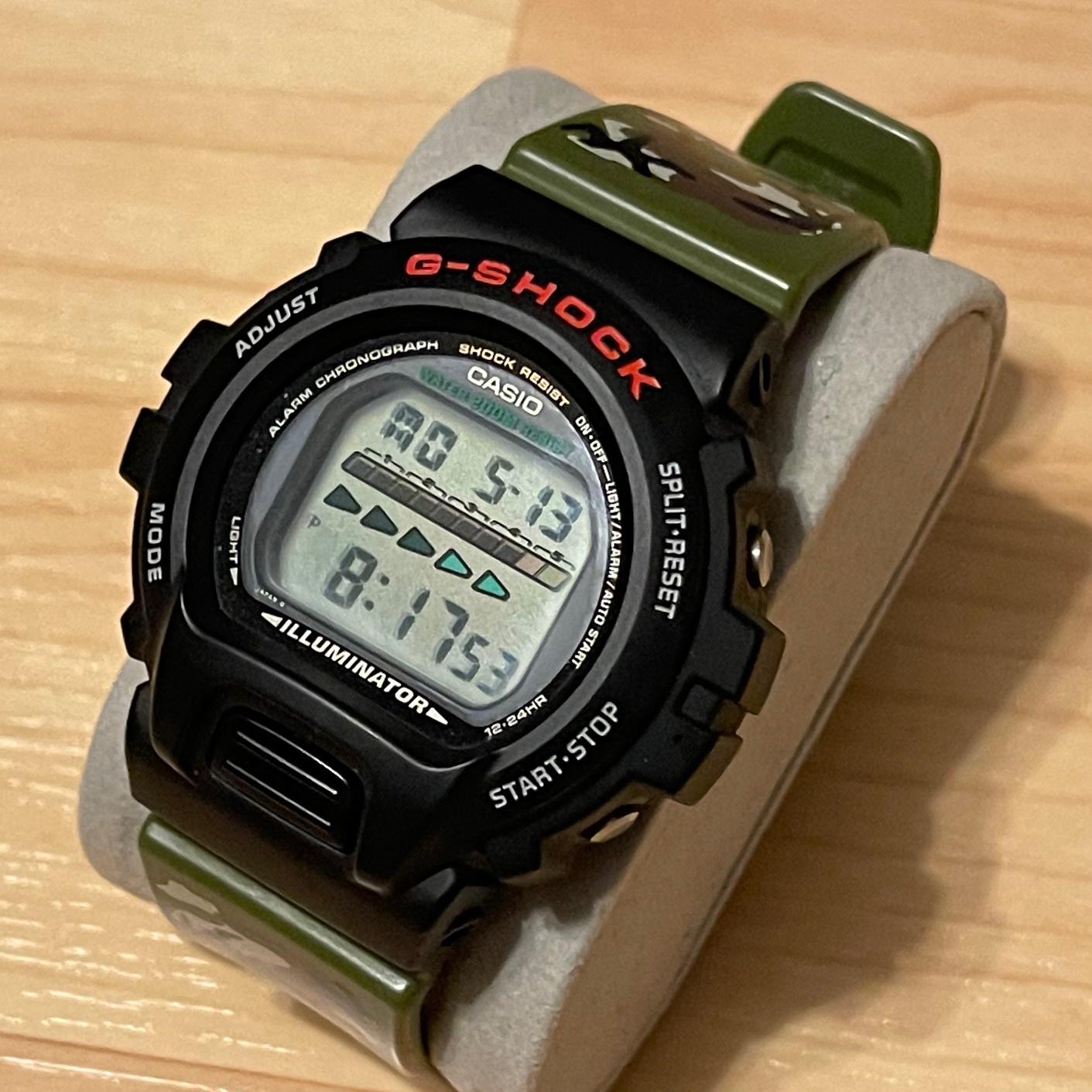 WTS Casio G Shock DW 6600 DW 6600F 3V Camo Band American Sniper Rare Vintage Illuminator 1199 Module Japan M Digital Watch 6600 WatchCharts Marketplace UK