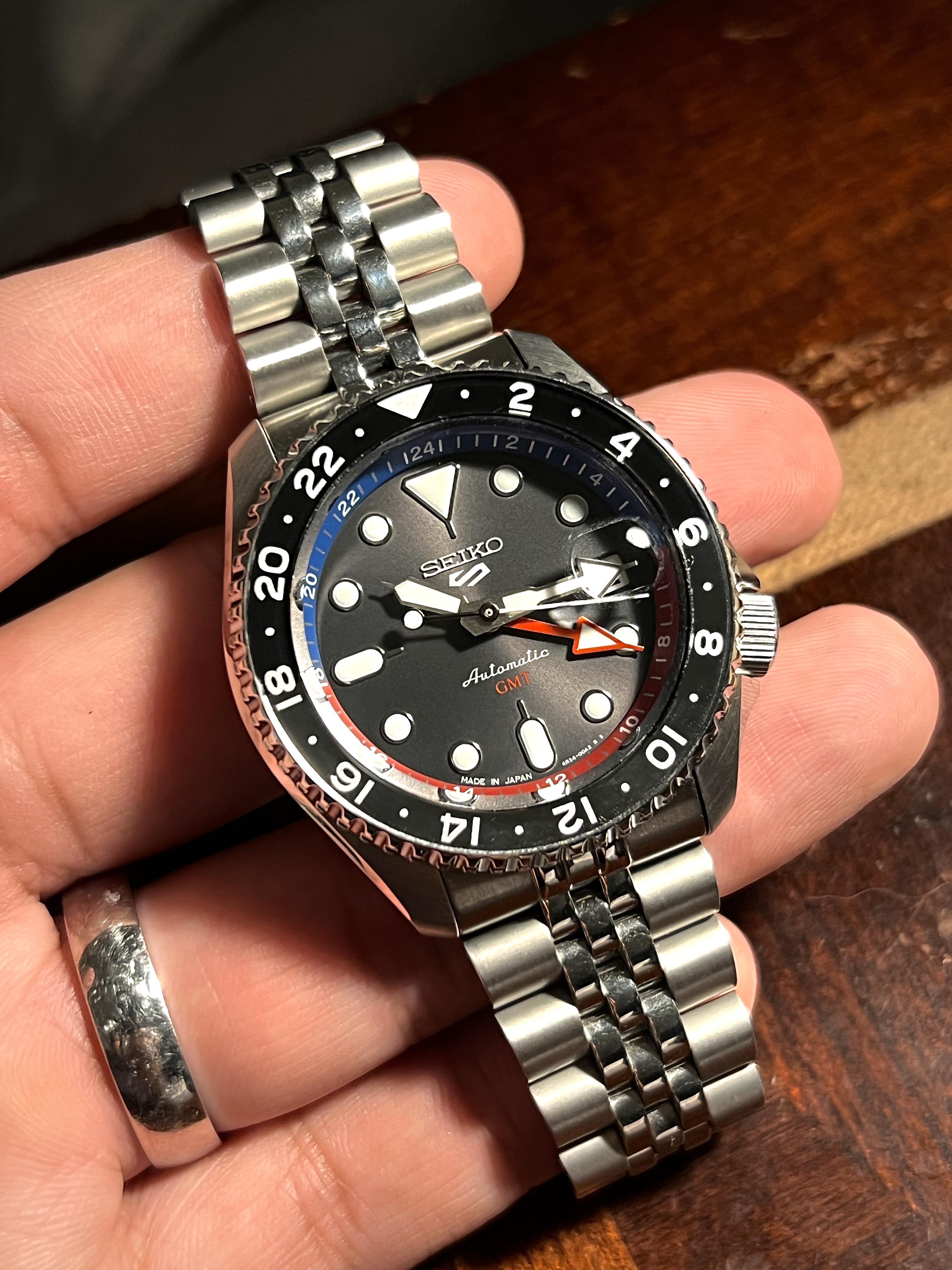 [WTS] Seiko 5 GMT SSK019 Full Kit | WatchCharts Marketplace