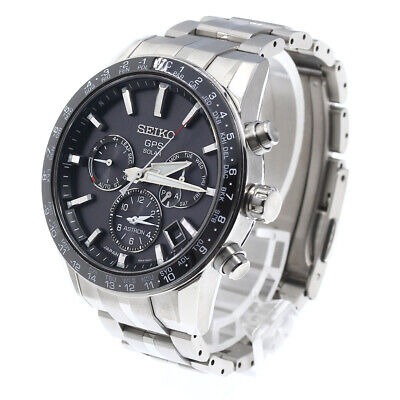 SEIKO Astron SBXC003/5X53-0AB0 GPS day-date Solar Men's