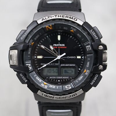 Casio Pro-Trek Twin Sensor 2307 PRT-700 Digital watch Water