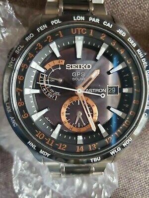 Seiko Astron SBXA017 7X52-0AF0 Chronograph Solar GPS Satellite