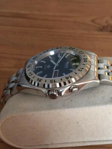 Seiko Kinetic SQ 100 - 5M43 - 0A90 Herrenuhr Armbanduhr