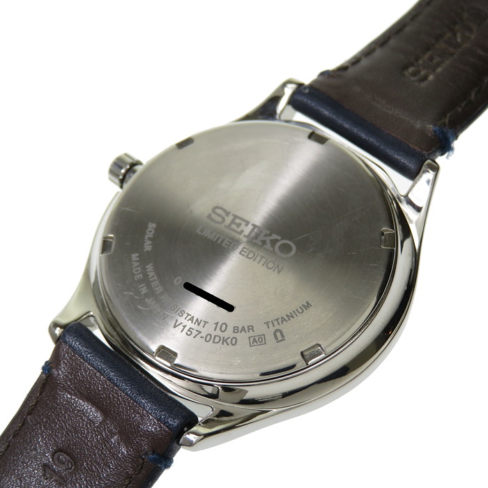 SEIKO/Seiko] SBPX141 (V157-0DK0) limited watch titanium/leather