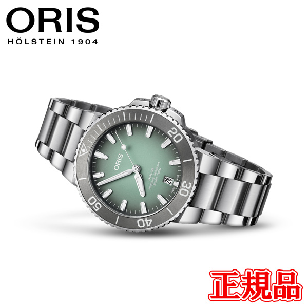 Genuine ORIS Oris Aquis Date Automatic Men s Watch Free Shipping