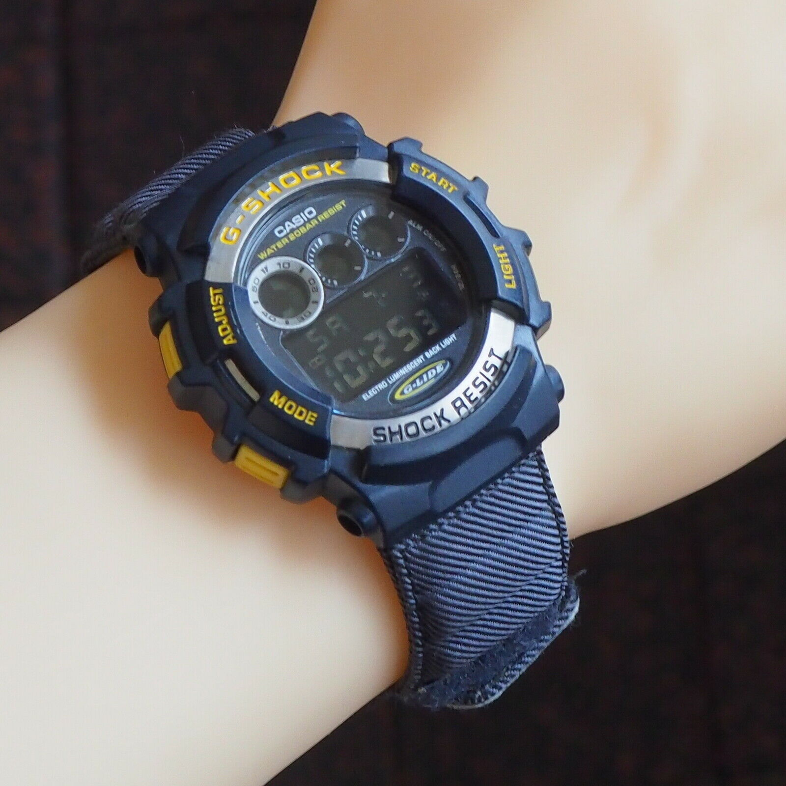 CASIO G-SHOCK GL-110 [2261] G-Lide Resin bezel / nylon strup works 