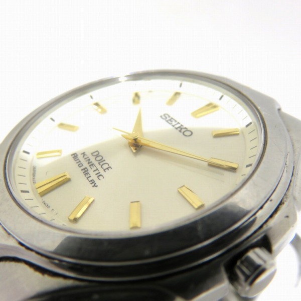 SEIKO DOLCE KINETIC 5j21-0a30 自動巻き