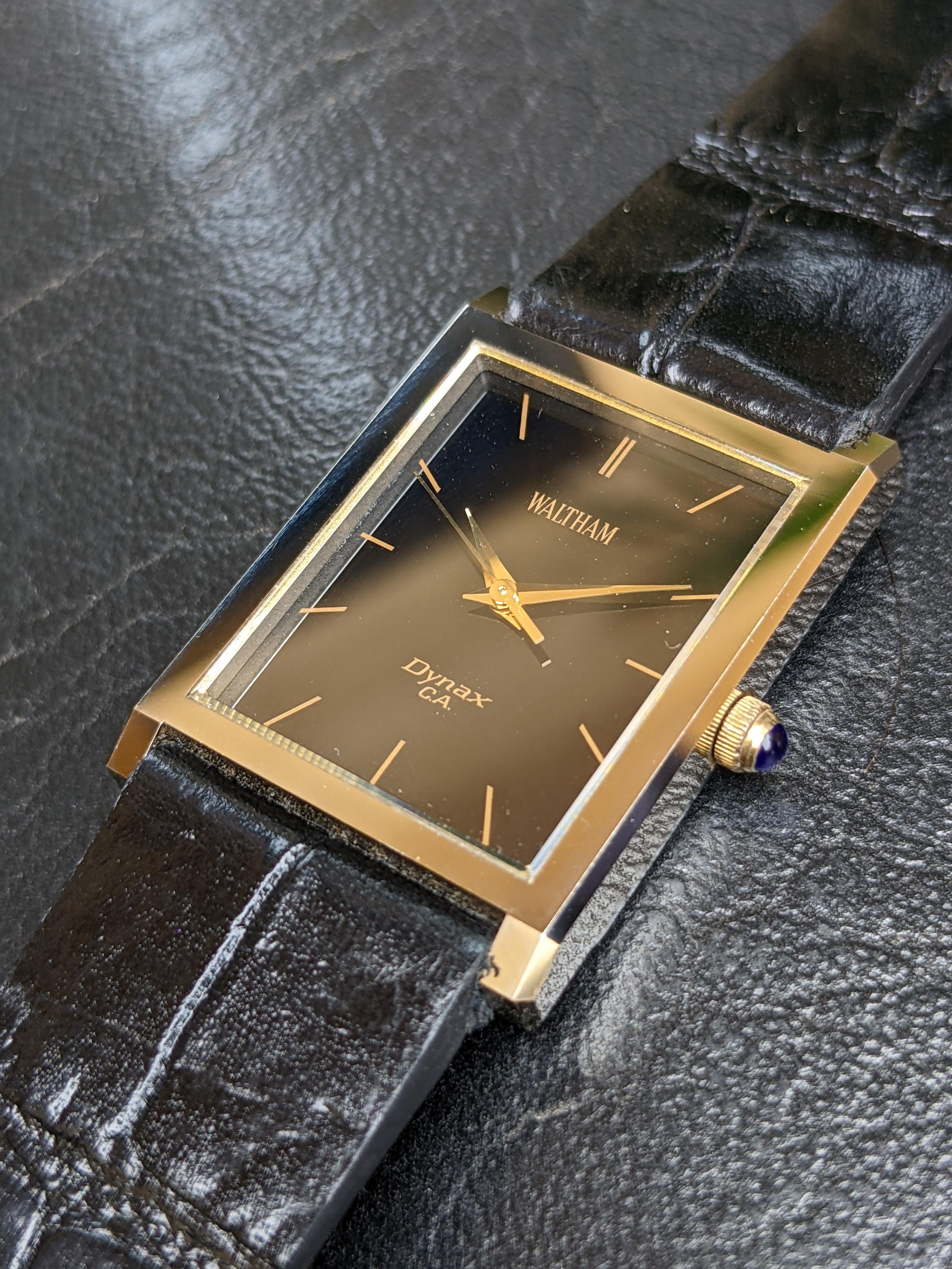 Dynax tank quartz waltham dynax quartz ジャンク ウォルサム WALTHAM 