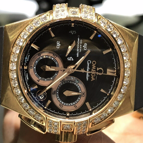 Omega Constellation CoAxial 35 Chronograph Double Eagle (121.57.35.50