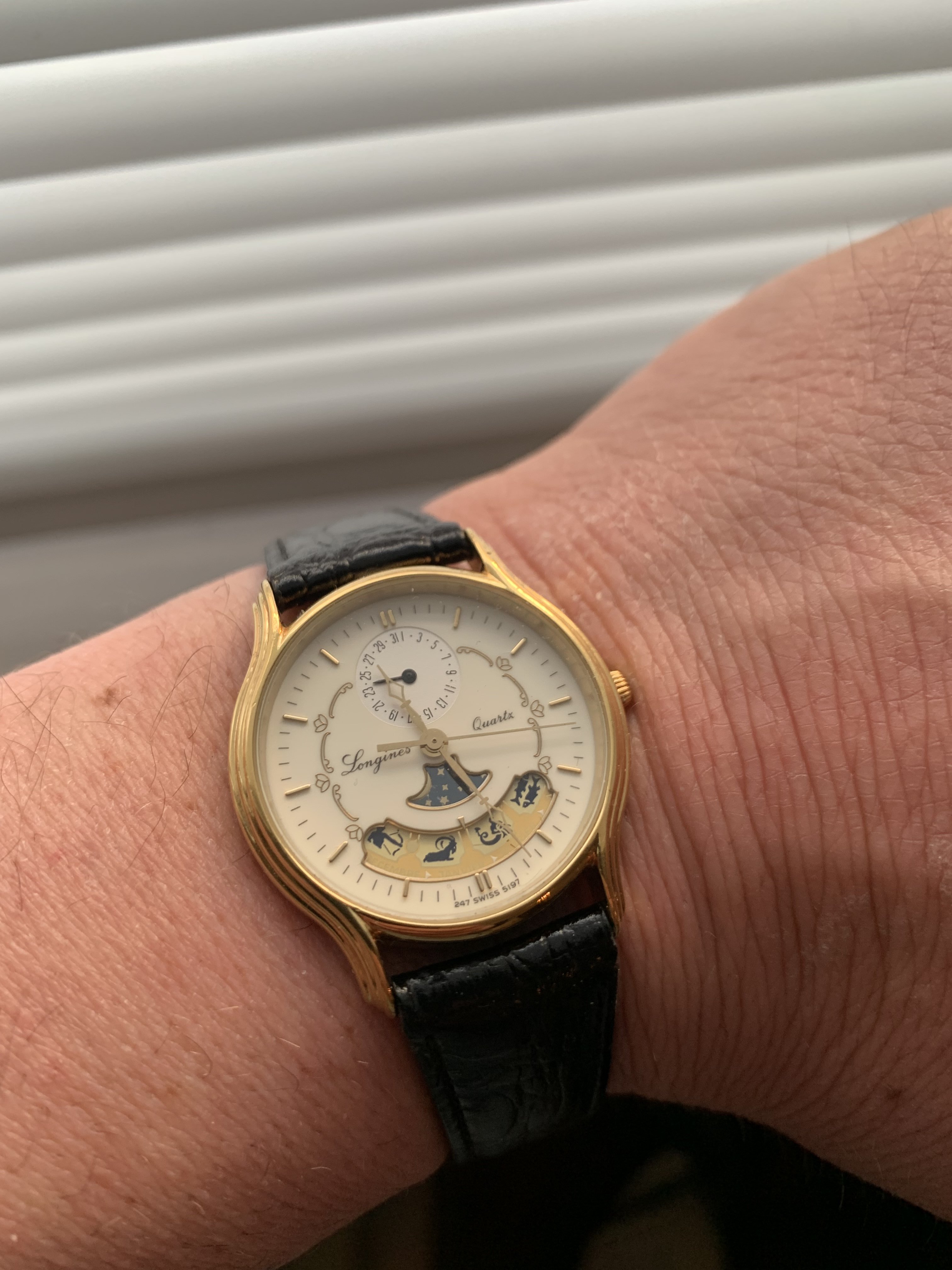 SALE Longines Absolute unique Charleston moon phase zodiac