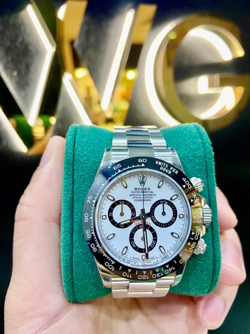 2018 Rolex Daytona Steel Ceramic White Panda 116500LN