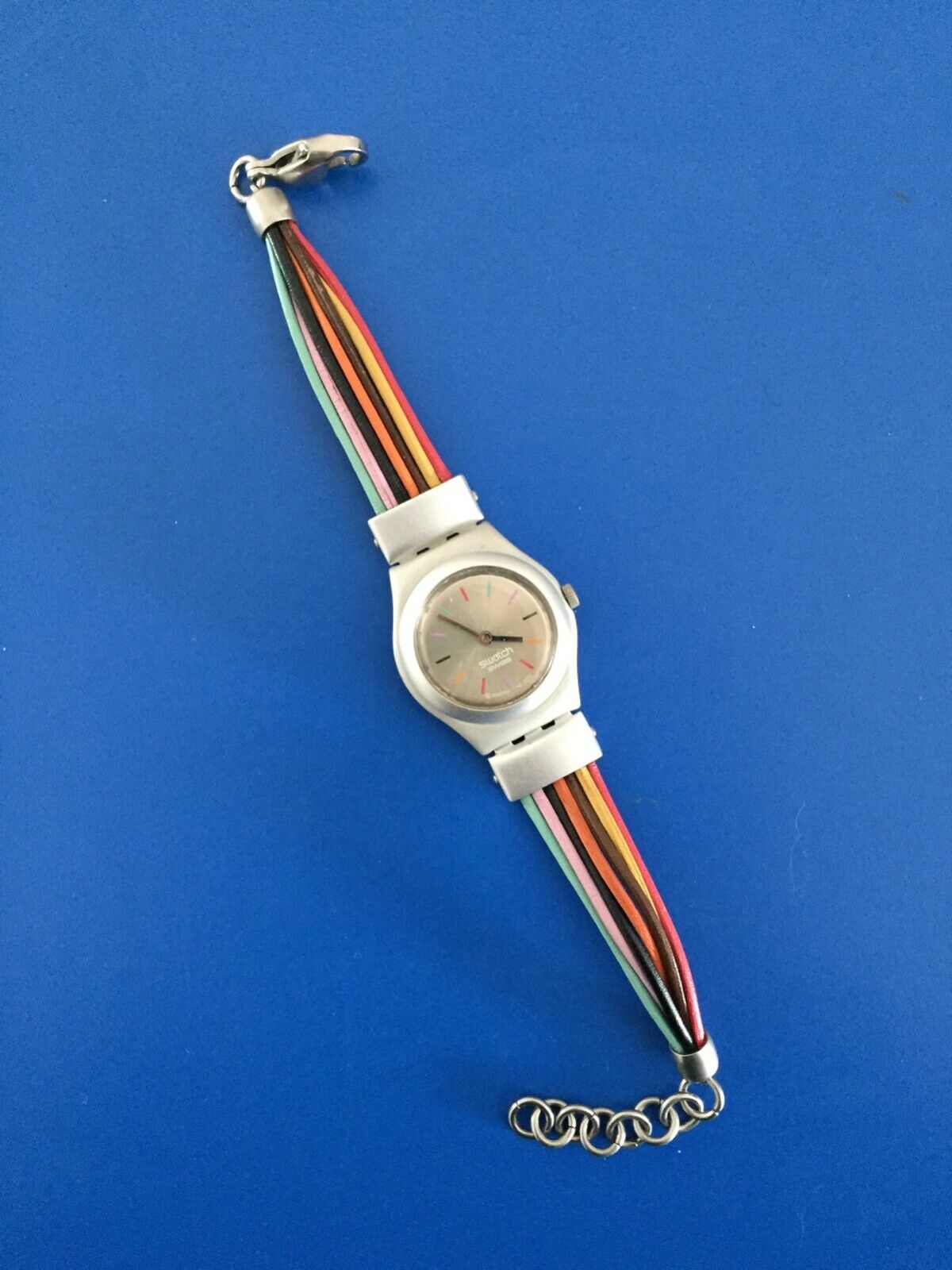 腕時計(アナログ) レア⭐️新品ベルト付❤️Swatch IRONY❤️ 一番安い