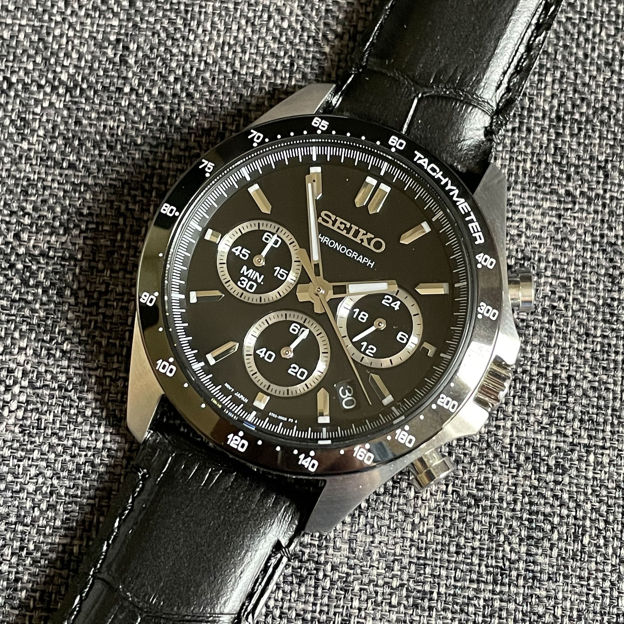 WTS] Seiko Spirit SBTR021 Quartz Chronograph, Full Kit, Excellent 