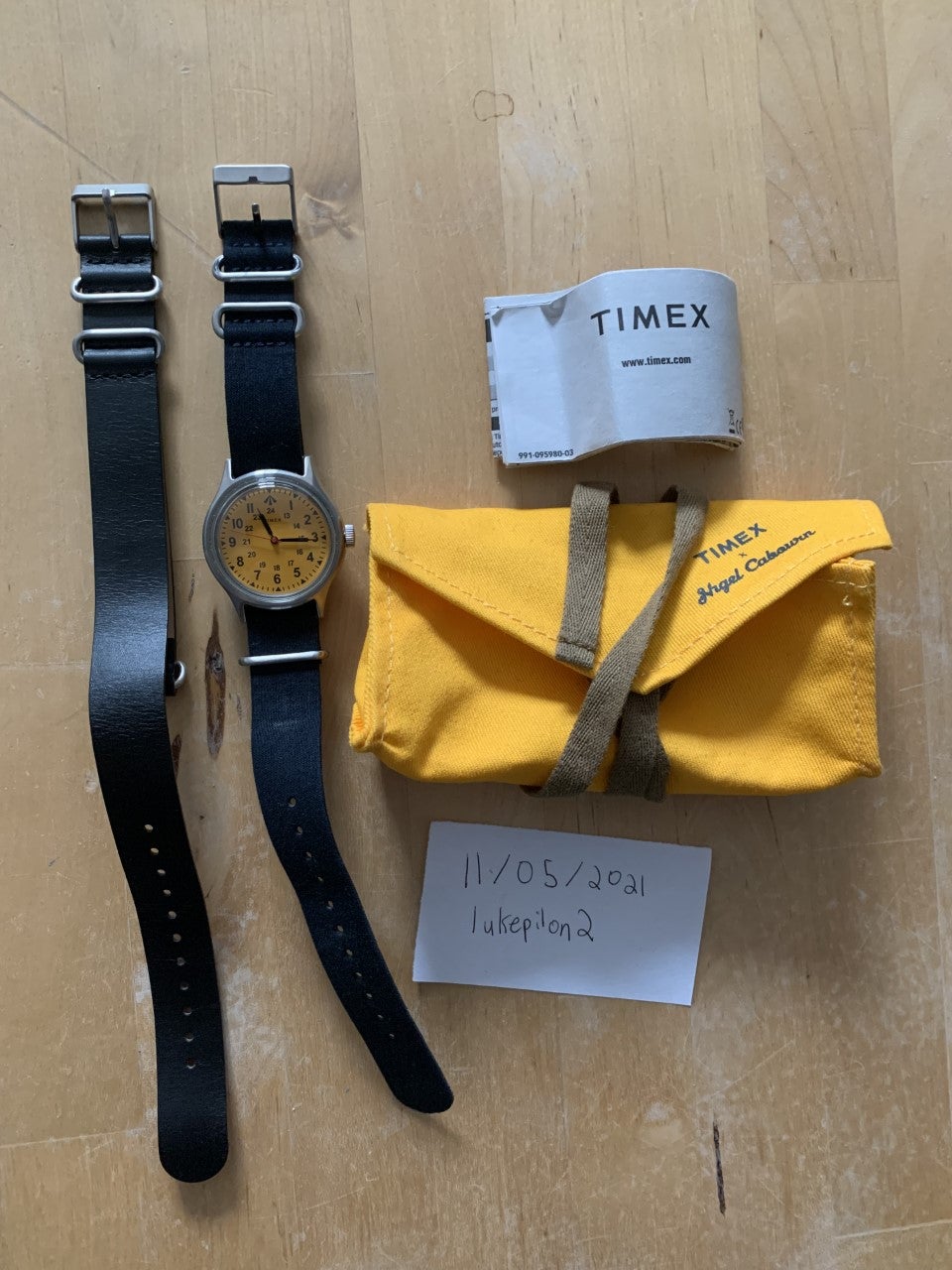 WTS] Timex x Nigel Cabourn Survival Watch $300 | WatchCharts