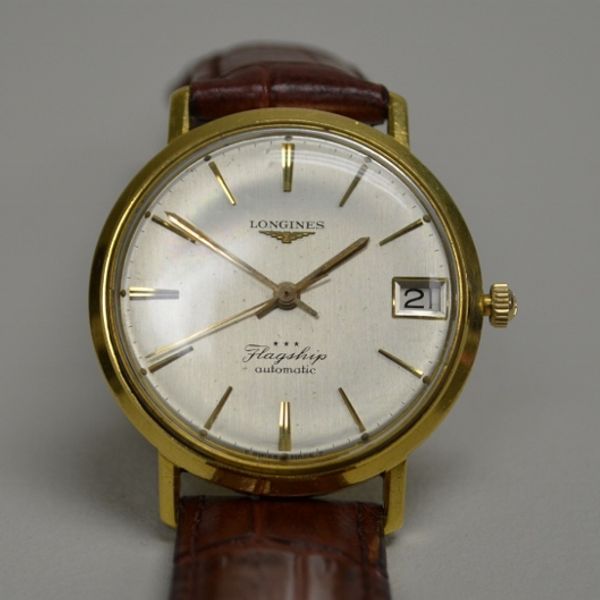 FS: Vintage Longines Flagship 18K yellow gold watch ref. 3418 ...