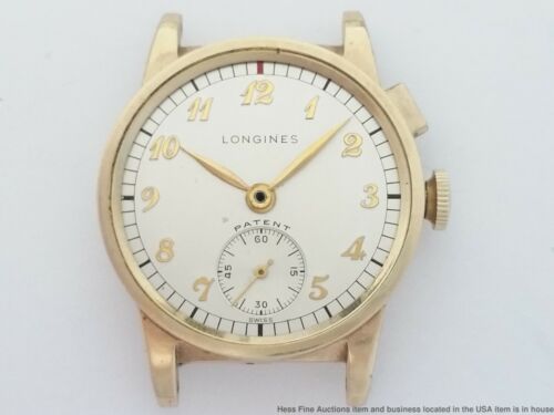 Vintage Longines One Button Flyback Chronograph Mens Watch to