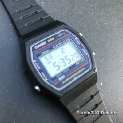 Rare 1980 Vintage CASIO W-24-A (248) MARLIN Japan KU 34mm Watch