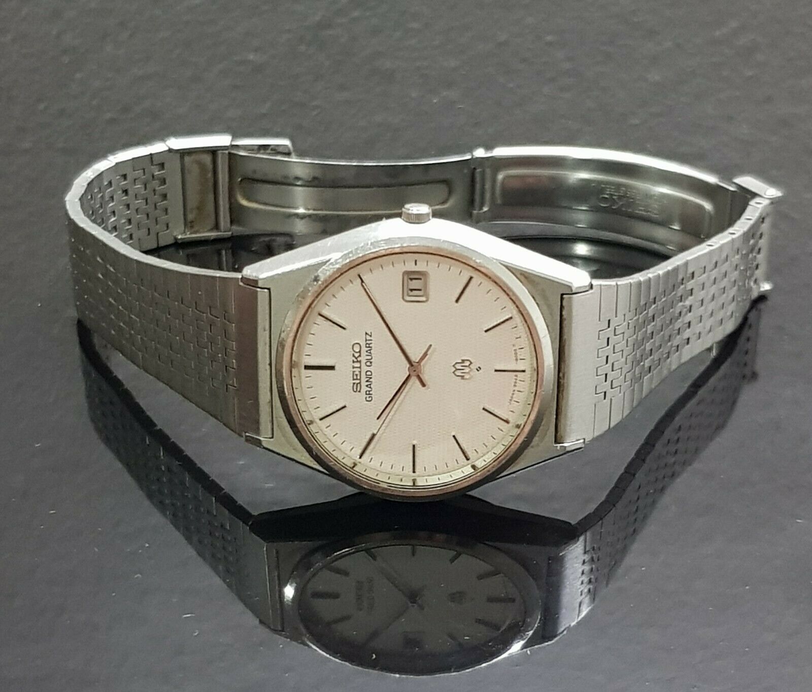 Vintage Seiko Grand Quartz HAQ 9942-8000 November 1978 Japan Mens