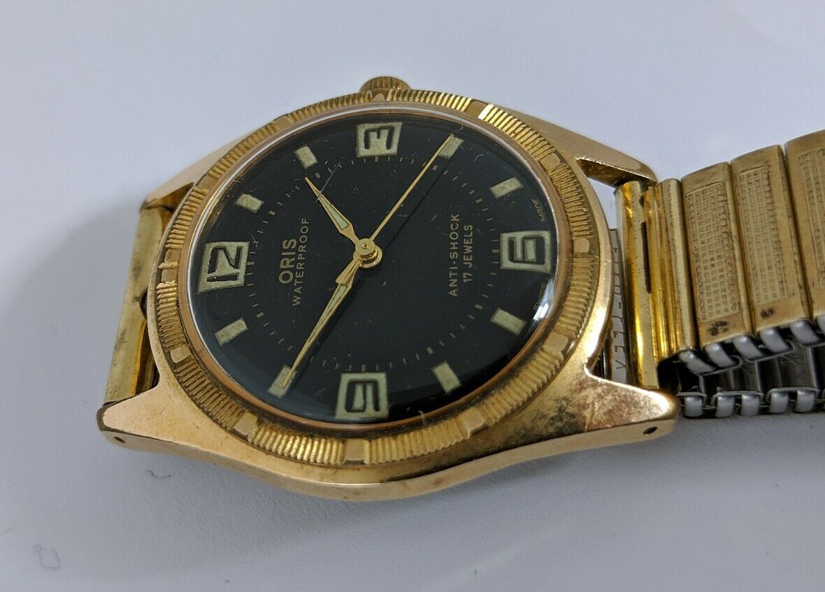 Vintage ORIS WATERPROOF ANTI-SHOCK 17 JEWELS Hand-winding