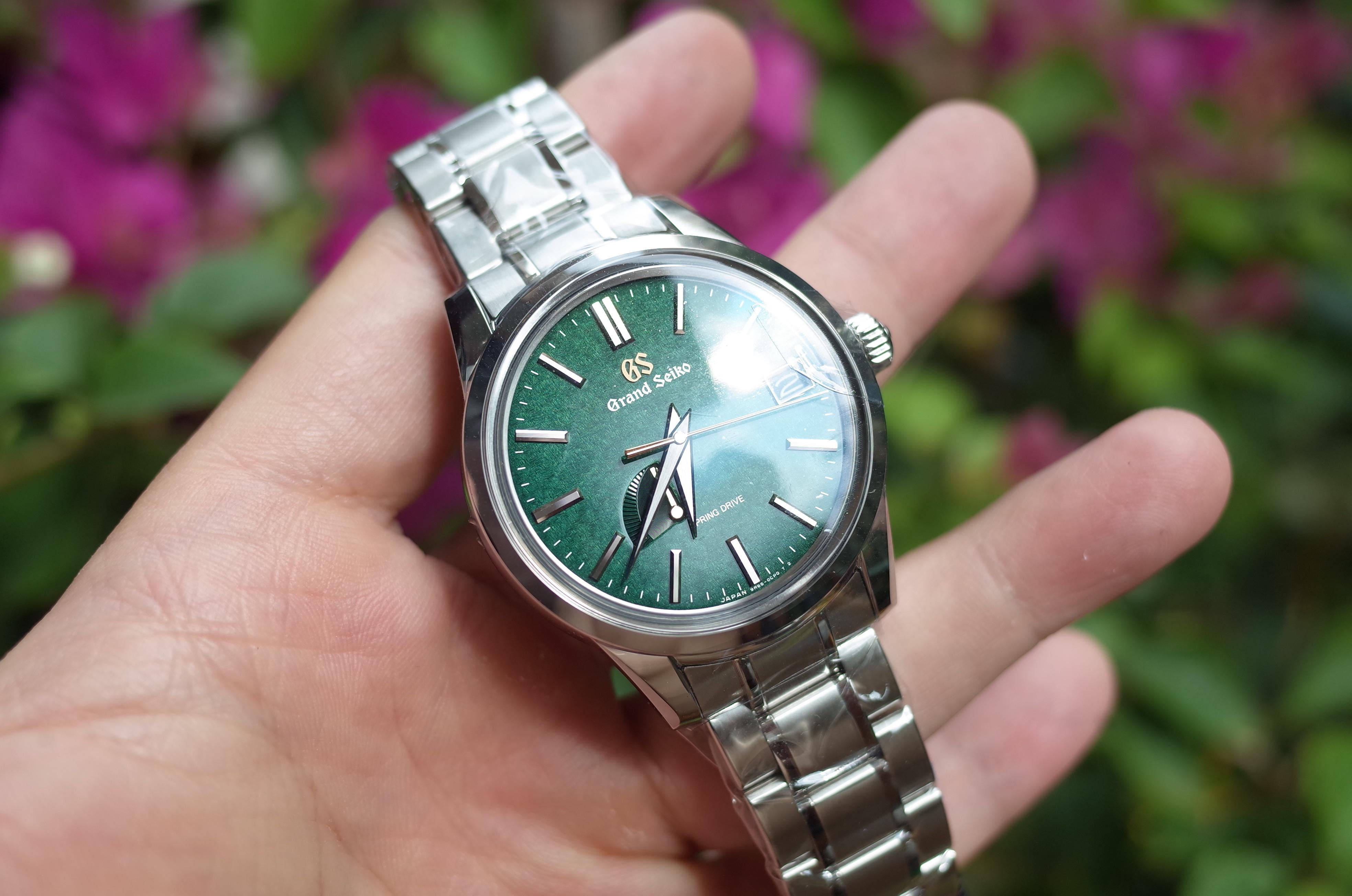 WTS BRAND NEW GRAND SEIKO SBGA453 GREEN DIAL LIMITED EDITION