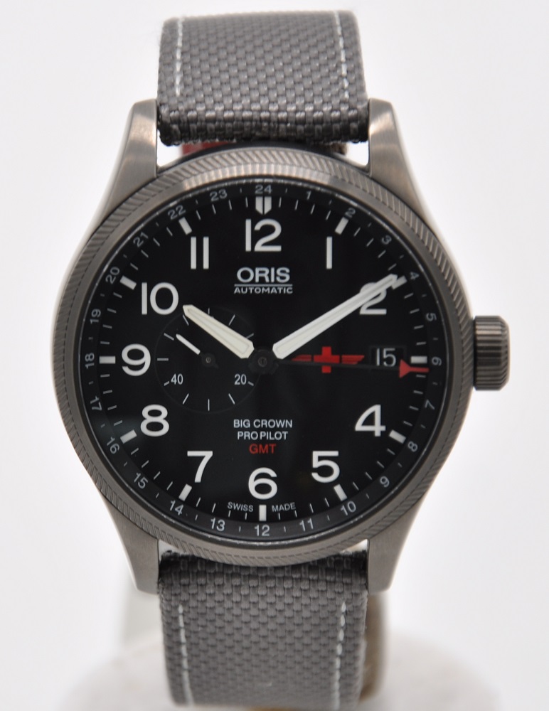 Oris big crown propilot gmt clearance rega