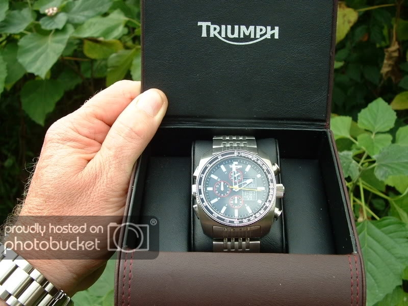 Triumph discount motorcycle watch