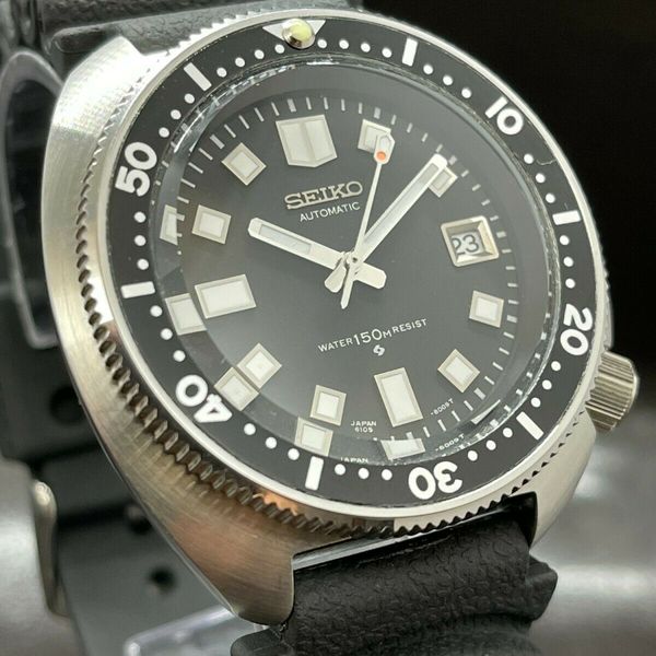 SEIKO 6105-8110 Dial Mod Turtle Mod Seiko NH35 Sapphire Captain Willard ...