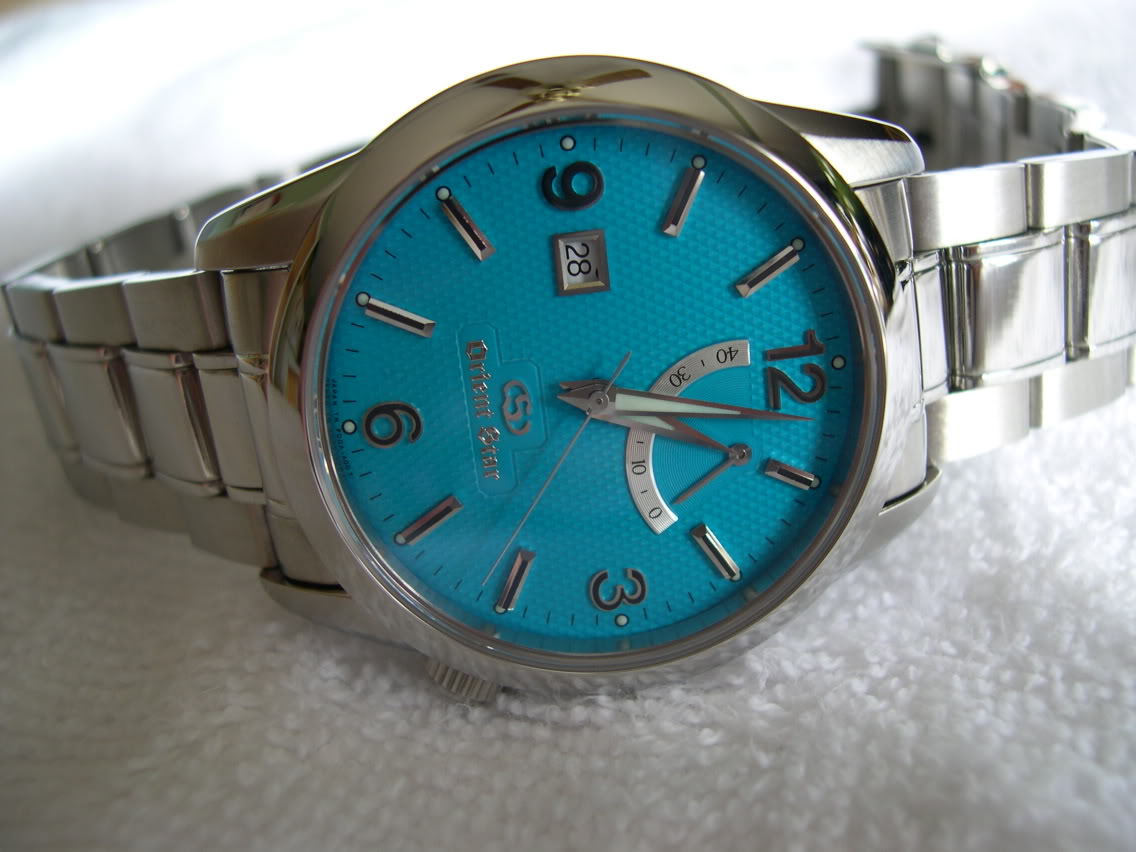 Orient Star WZ0211FD Summer Limited Edition Turquoise | WatchCharts  Marketplace