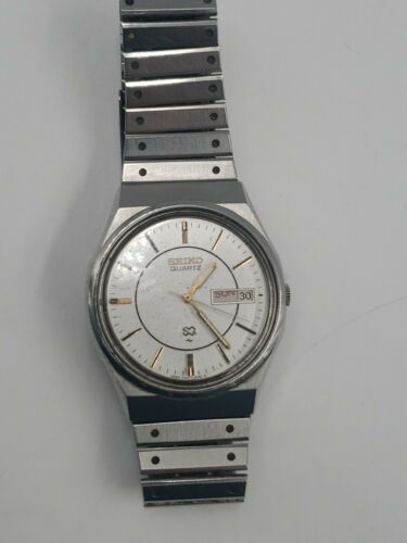 Vintage Seiko Silver Quartz Watch 7123-8510-P | WatchCharts