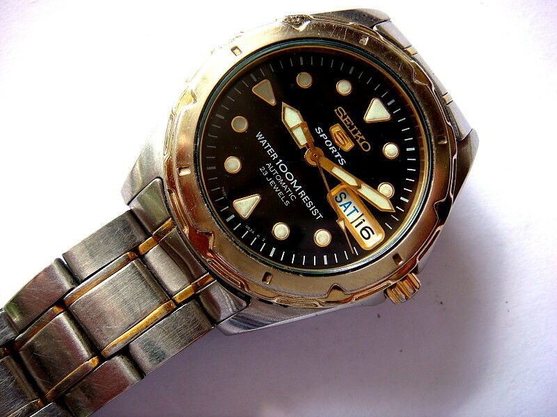 seiko 5 sports automatic 23 jewels 100m price