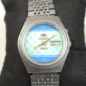 RARE VINTAGE ORIENT AAA DELUXE SWIMMER AUTOMATIC 27 JEWELS