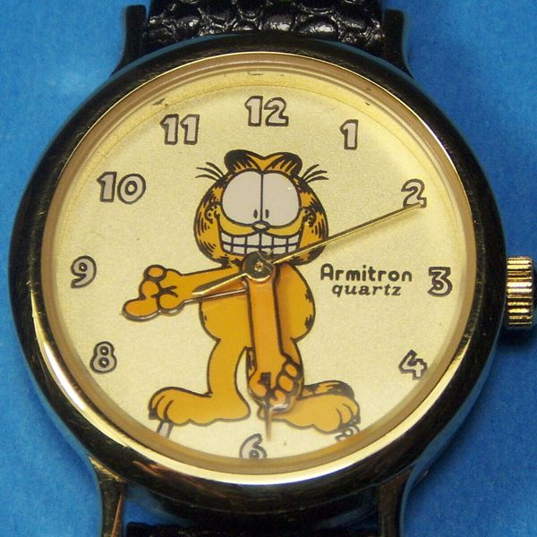 Vintage Garfield Ladies Armitron Quartz Watch 1978 Japan Movt Brand New Battery WatchCharts Marketplace