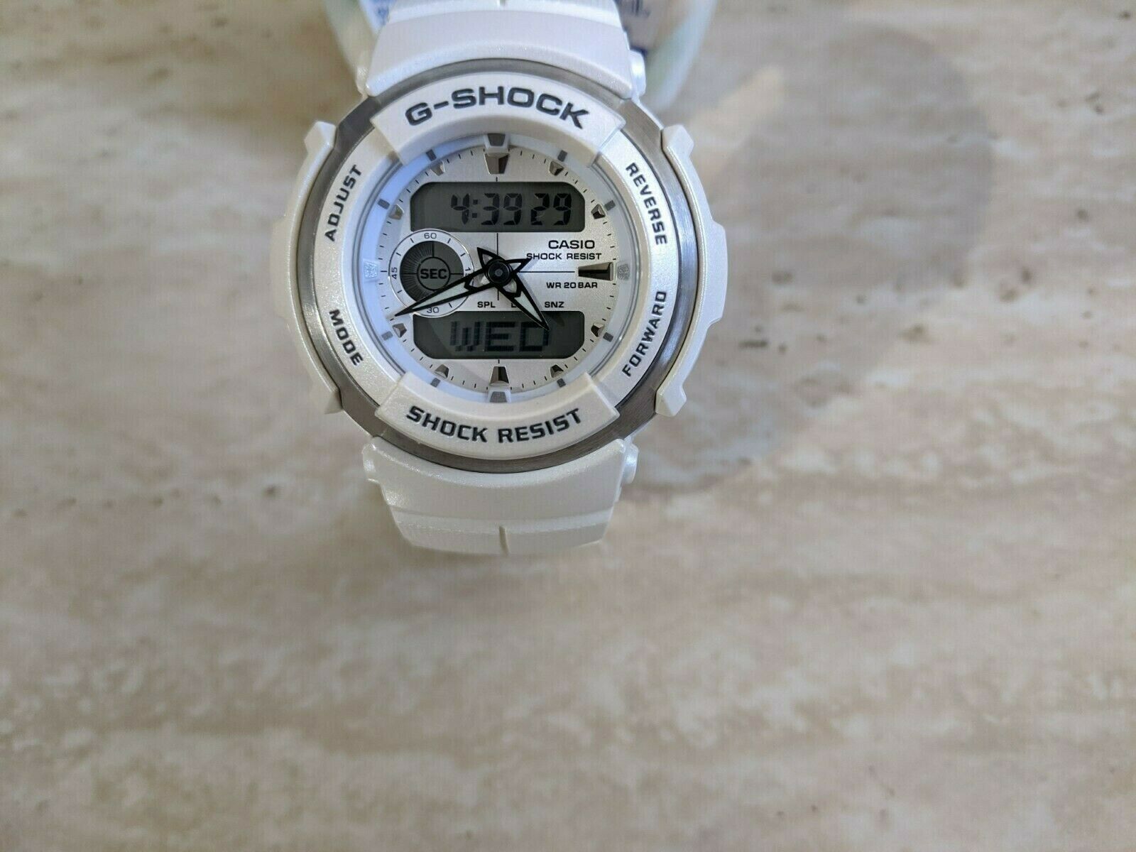 Casio G-shock G-300LV-7AJF Watch 3750 White Pearl Color (Unisex