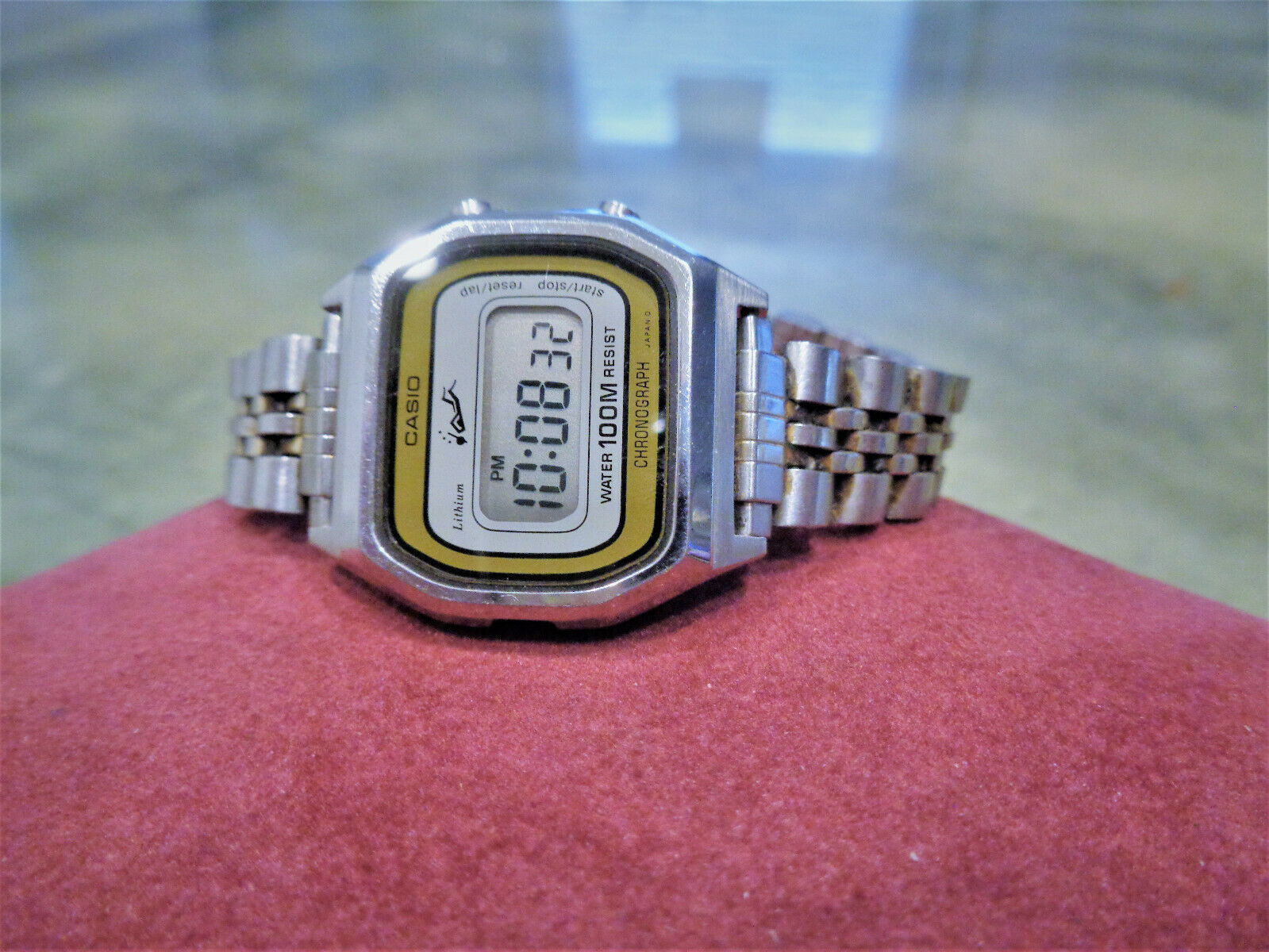 Vintage Rare Casio LW-800 Chrono Chronograph Lithium Dive Watch