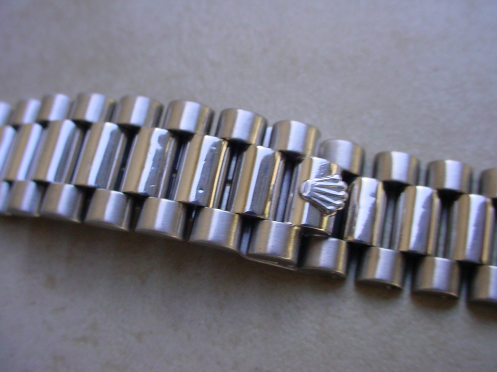 Rolex Bracelet 8385 In 18K White Gold 