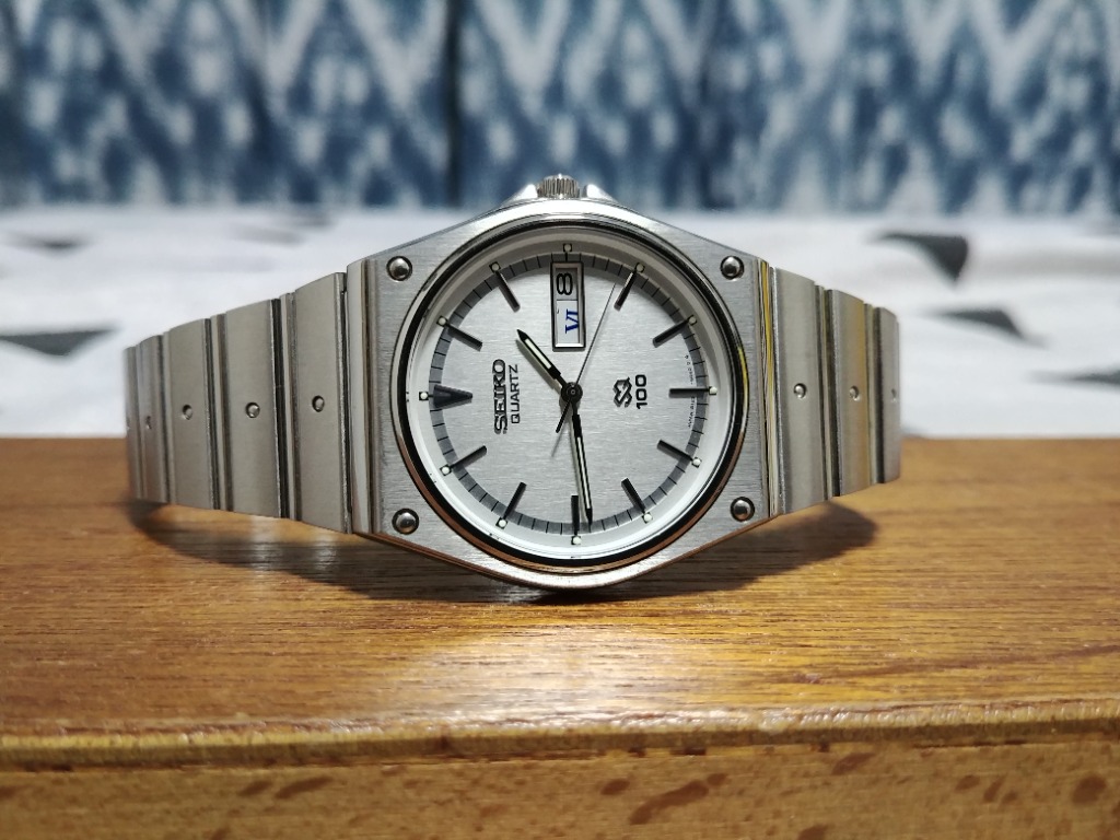 Seiko 8123-6060 ( SQ quartz version , Rare japan suwa