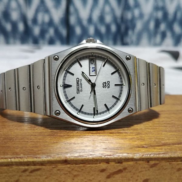 Seiko 8123-6060 ( SQ quartz version , Rare japan suwa