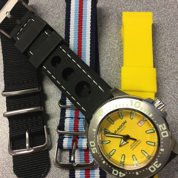 Summer Fun Android divemaster with 4 straps | WatchCharts