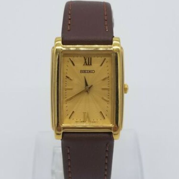 Vintage Seiko Quartz Watch V701-5E40 R1 Dress Watch
