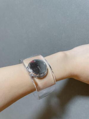 ISSEY MIYAKE SILAW001 Clear Bangle Quartz Watch “O” Designed by Tokujin  Yoshioka | WatchCharts Marketplace