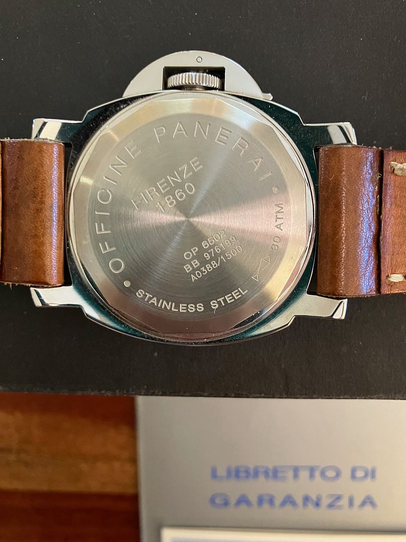 FSOT Panerai PAM001A Luminor Marina Price Drop WatchCharts