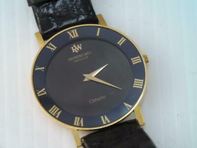 Raymond weil othello hot sale 18k gold electroplated