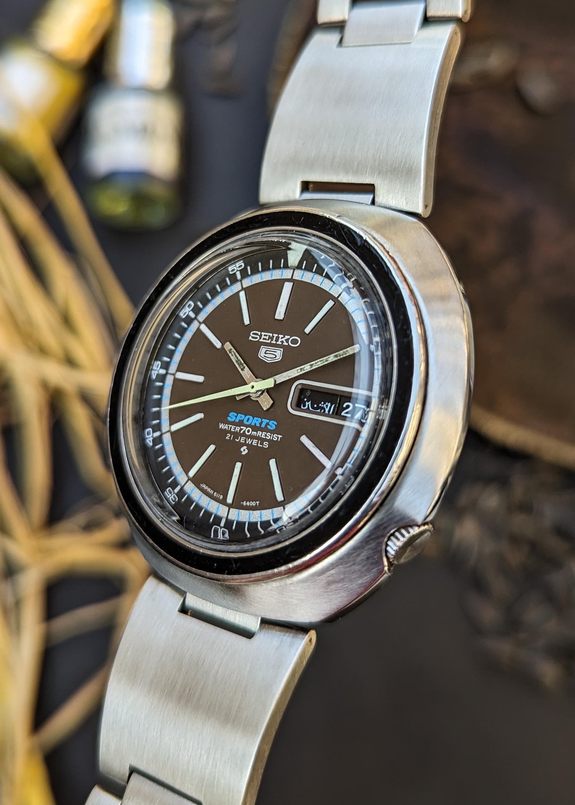 1972年 seiko5 ヴィンテージ セイコー5 6119-6400 1972 Seiko 6119