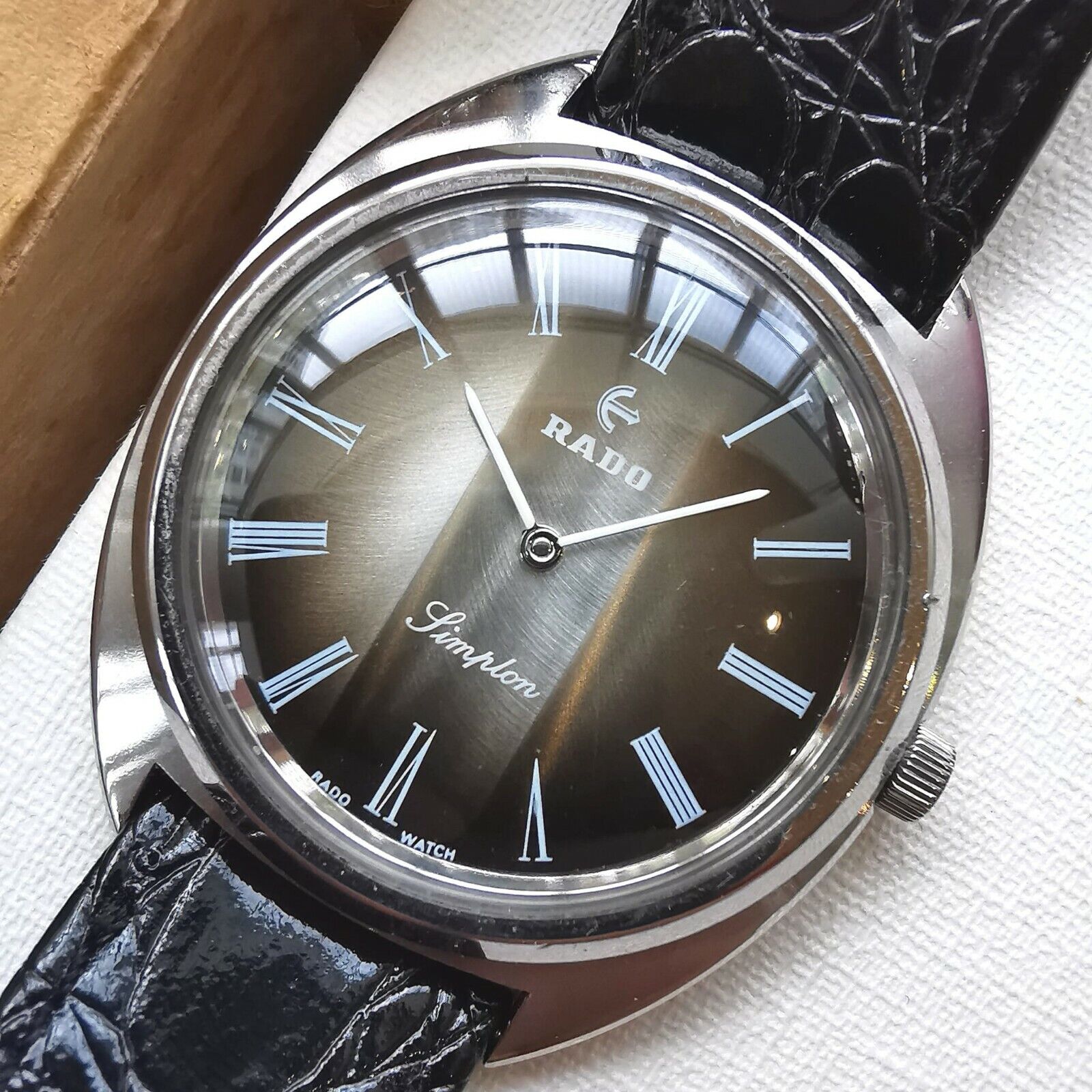 RADO​ Simplon​ Watch 17 Jewels manual​ winding​, circa​ 1970s