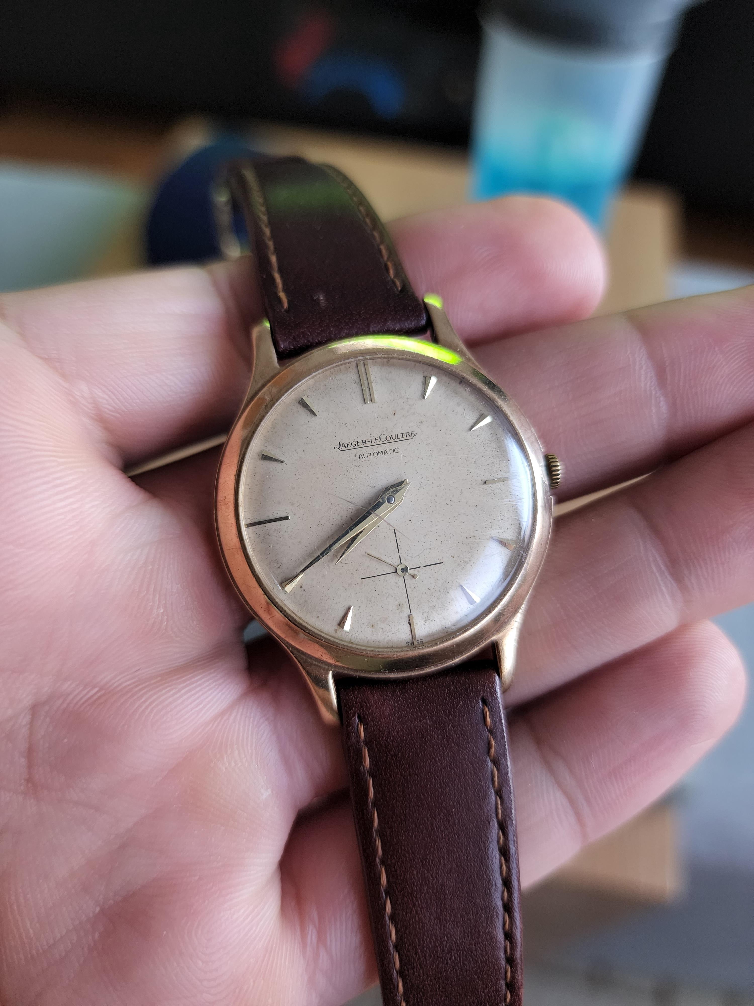 Jaeger lecoultre vintage discount automatic