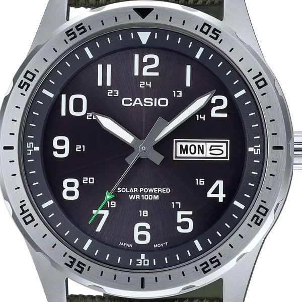Casio Solar Powered Men's Watch - MTPS120L-3AV | WatchCharts Marketplace