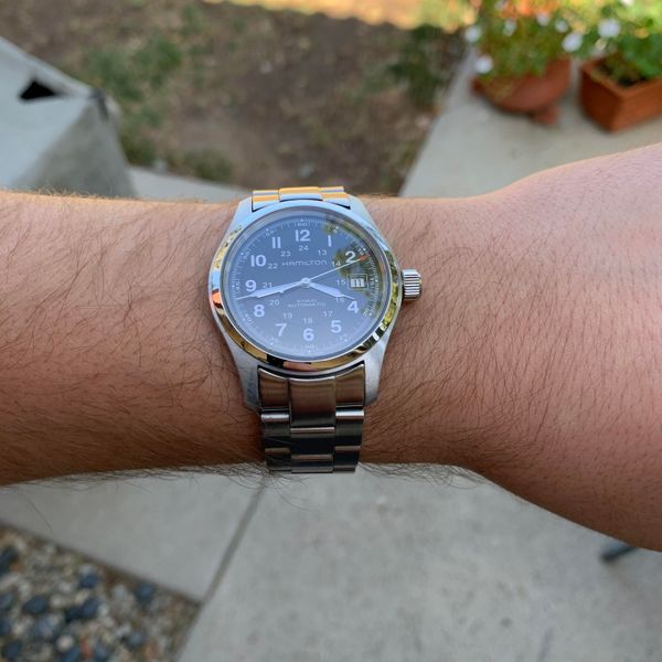 [WTS] Hamilton Khaki Field Automatic 38mm on Strapcode Oyster Bracelet